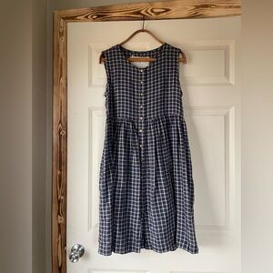 NotPERFECTLINEN Blue Oat Midi Mama